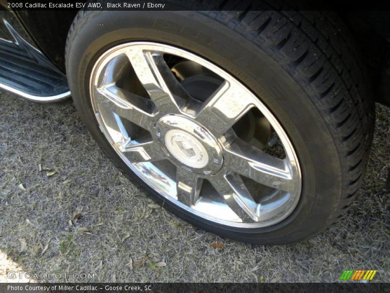 Black Raven / Ebony 2008 Cadillac Escalade ESV AWD