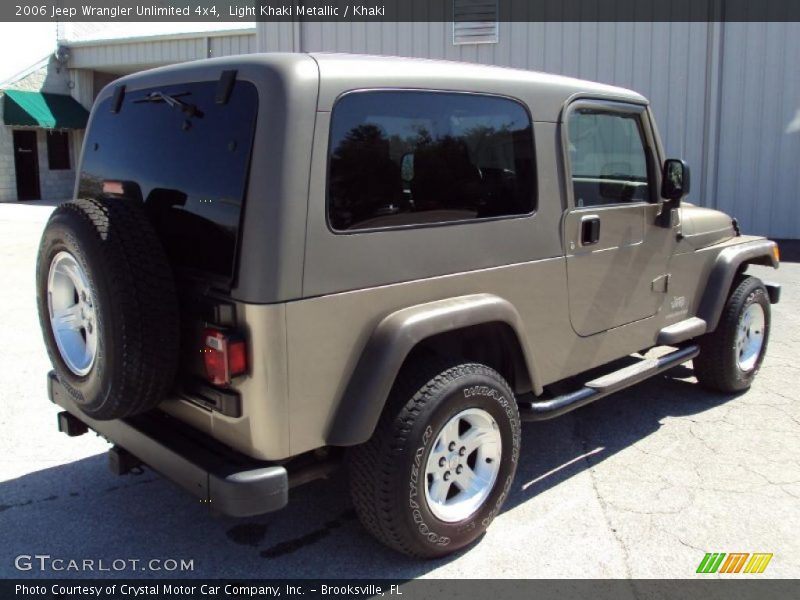 Light Khaki Metallic / Khaki 2006 Jeep Wrangler Unlimited 4x4