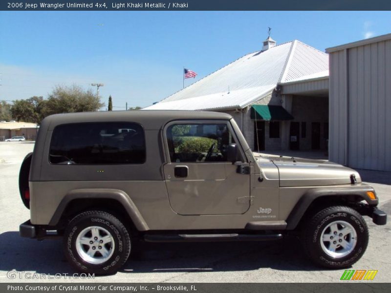 Light Khaki Metallic / Khaki 2006 Jeep Wrangler Unlimited 4x4