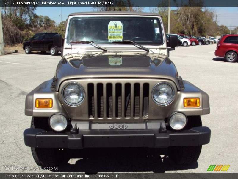 Light Khaki Metallic / Khaki 2006 Jeep Wrangler Unlimited 4x4