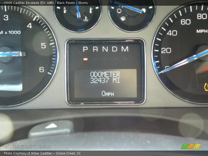 Black Raven / Ebony 2008 Cadillac Escalade ESV AWD