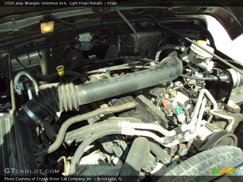 Light Khaki Metallic / Khaki 2006 Jeep Wrangler Unlimited 4x4