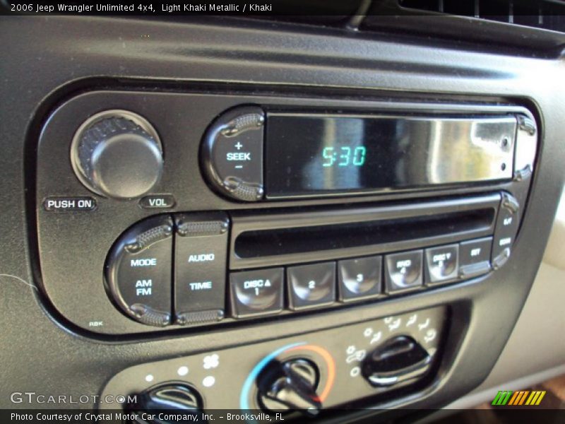 Light Khaki Metallic / Khaki 2006 Jeep Wrangler Unlimited 4x4