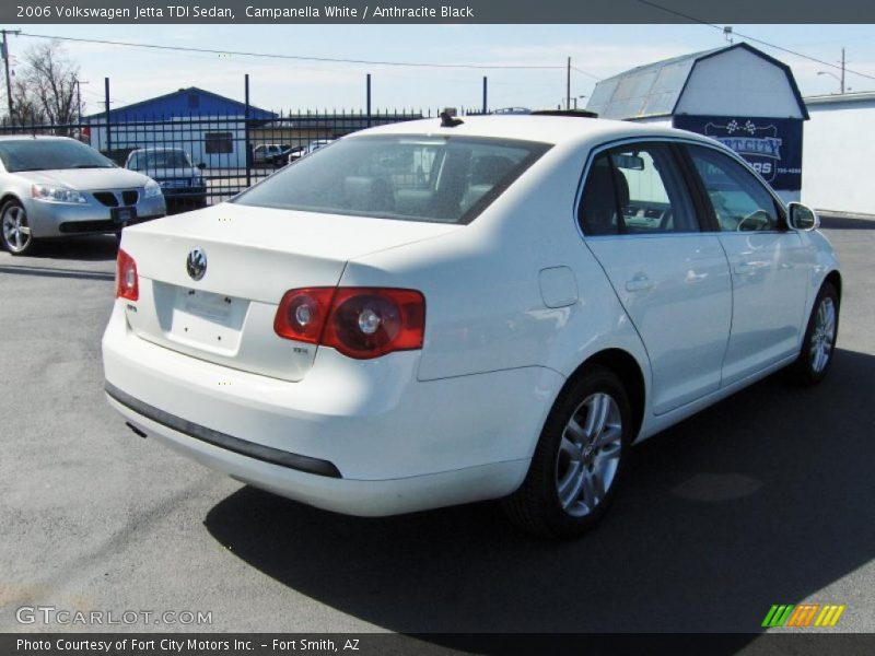 Campanella White / Anthracite Black 2006 Volkswagen Jetta TDI Sedan