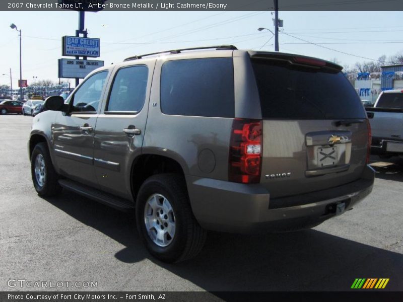Amber Bronze Metallic / Light Cashmere/Ebony 2007 Chevrolet Tahoe LT