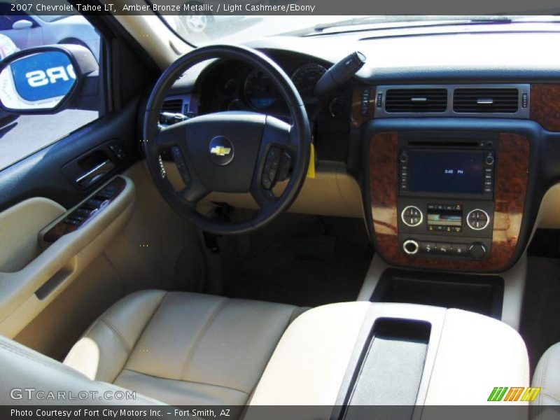 Amber Bronze Metallic / Light Cashmere/Ebony 2007 Chevrolet Tahoe LT