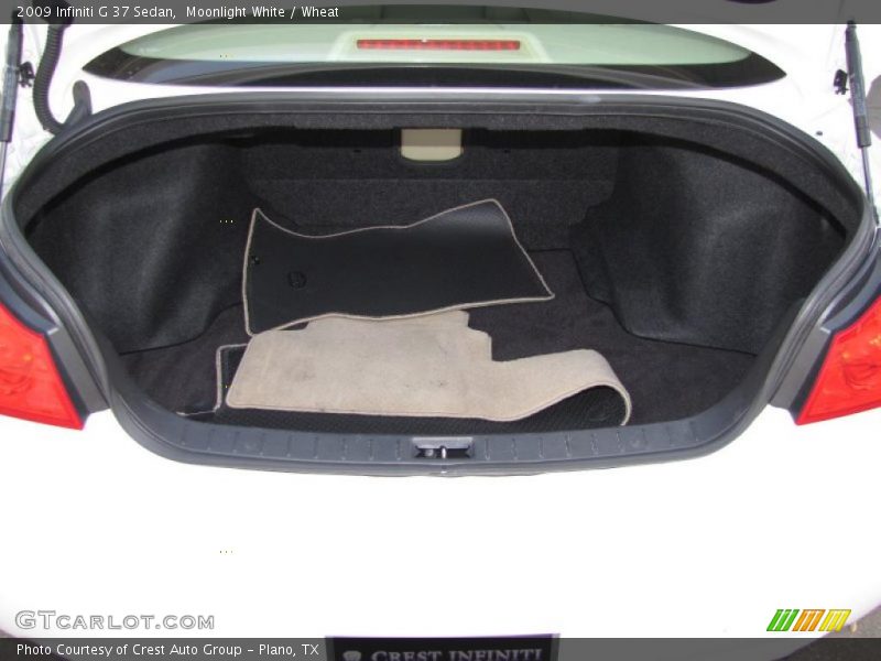 Moonlight White / Wheat 2009 Infiniti G 37 Sedan