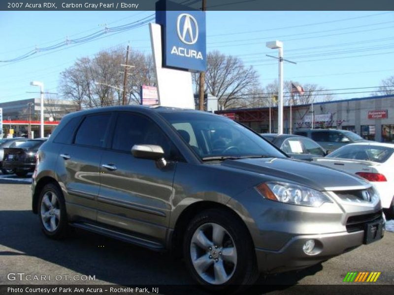 Carbon Gray Pearl / Ebony 2007 Acura RDX