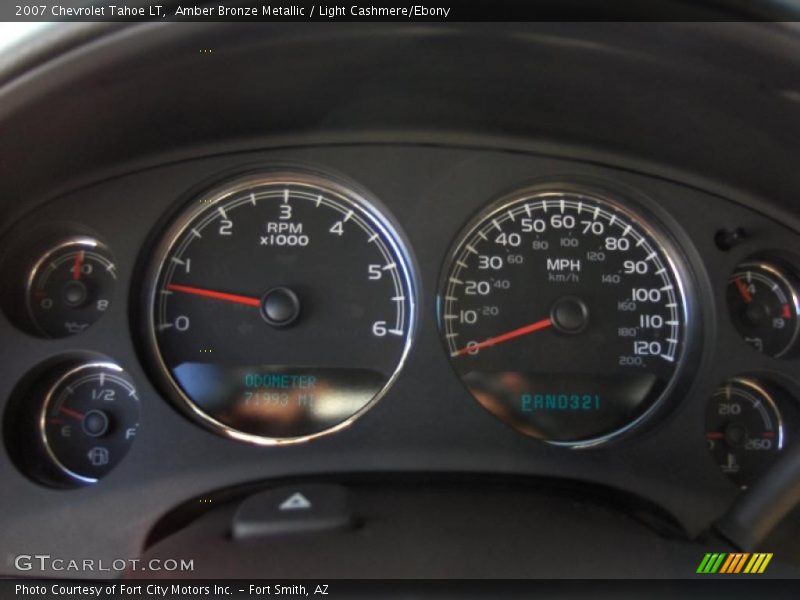 Amber Bronze Metallic / Light Cashmere/Ebony 2007 Chevrolet Tahoe LT