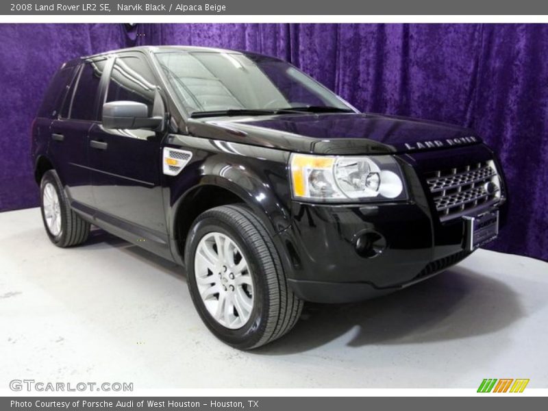 Narvik Black / Alpaca Beige 2008 Land Rover LR2 SE