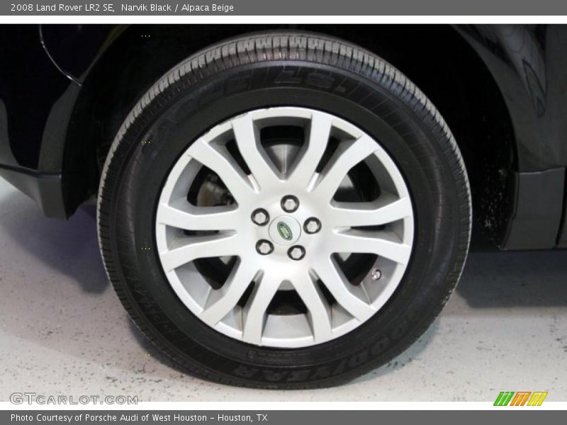 Narvik Black / Alpaca Beige 2008 Land Rover LR2 SE