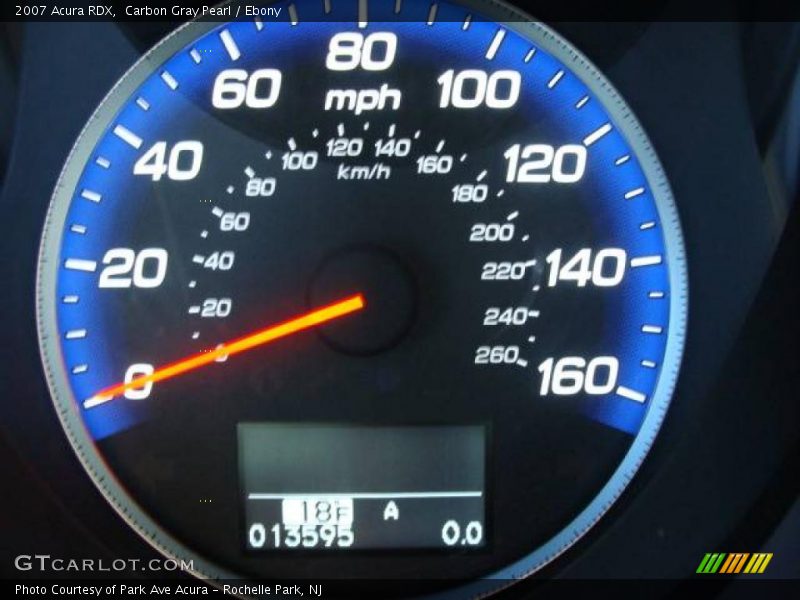 Carbon Gray Pearl / Ebony 2007 Acura RDX