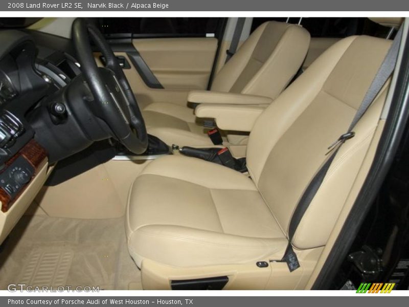 Narvik Black / Alpaca Beige 2008 Land Rover LR2 SE