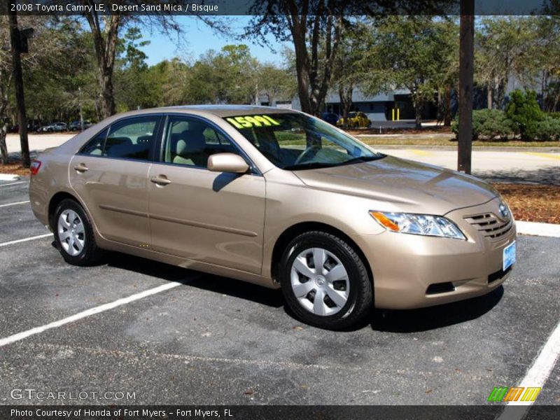 Desert Sand Mica / Bisque 2008 Toyota Camry LE