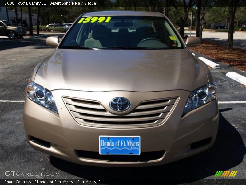 Desert Sand Mica / Bisque 2008 Toyota Camry LE