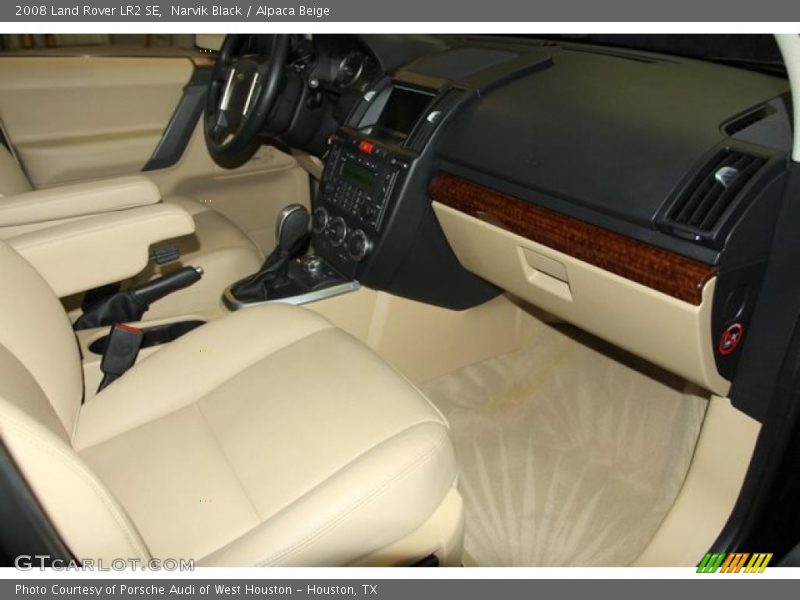 Narvik Black / Alpaca Beige 2008 Land Rover LR2 SE