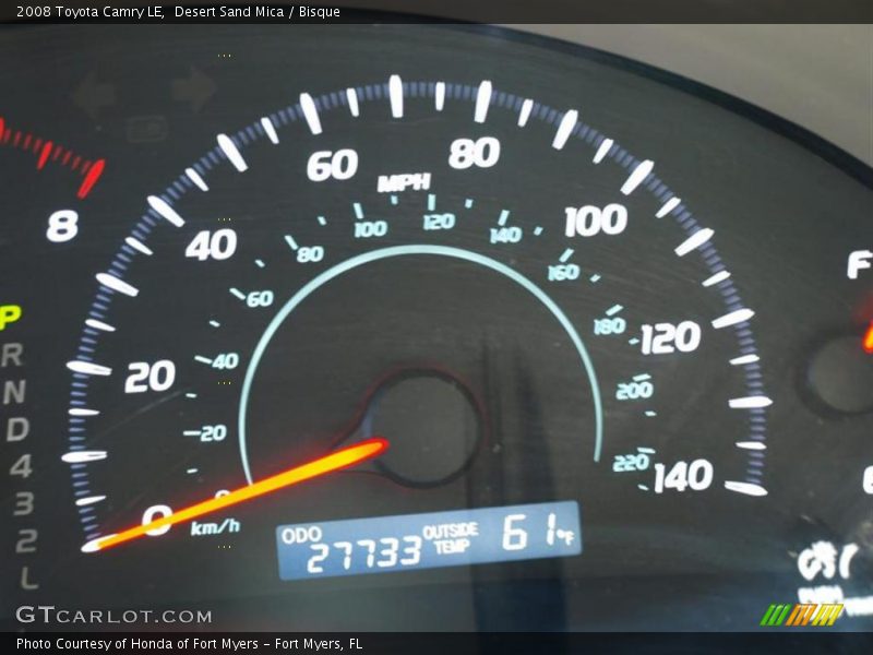 Desert Sand Mica / Bisque 2008 Toyota Camry LE