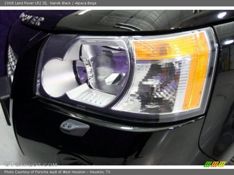 Narvik Black / Alpaca Beige 2008 Land Rover LR2 SE
