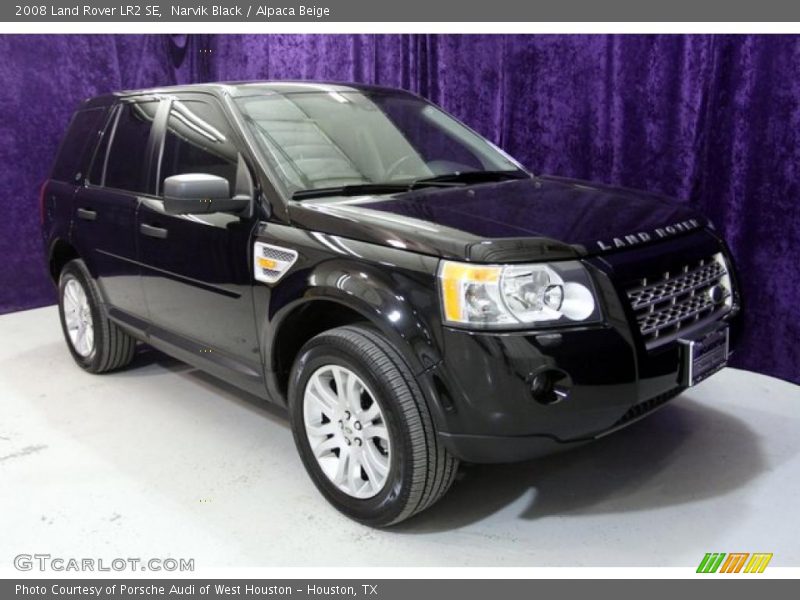 Narvik Black / Alpaca Beige 2008 Land Rover LR2 SE