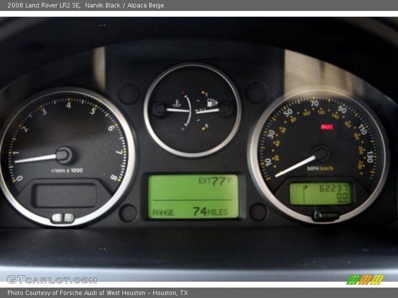 Narvik Black / Alpaca Beige 2008 Land Rover LR2 SE