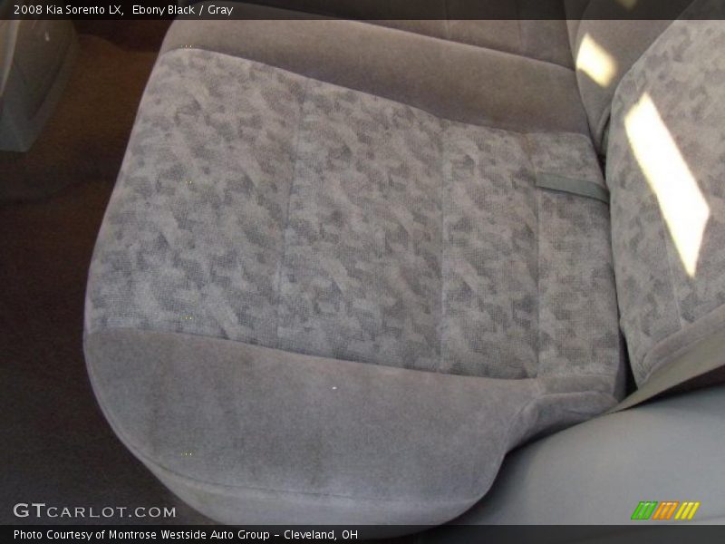 Ebony Black / Gray 2008 Kia Sorento LX