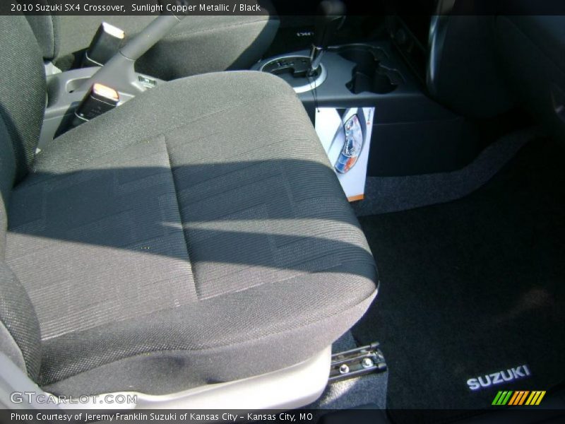 Sunlight Copper Metallic / Black 2010 Suzuki SX4 Crossover
