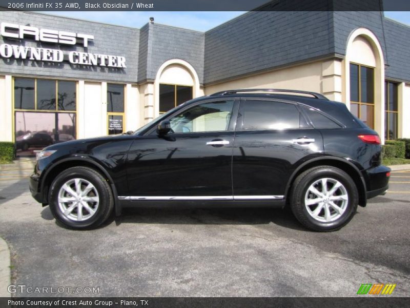 Black Obsidian / Wheat 2006 Infiniti FX 35 AWD