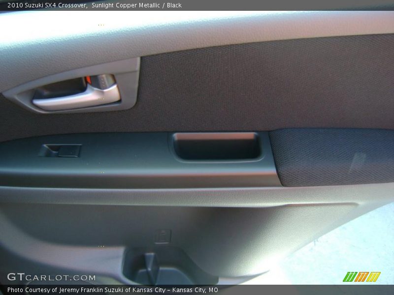 Sunlight Copper Metallic / Black 2010 Suzuki SX4 Crossover