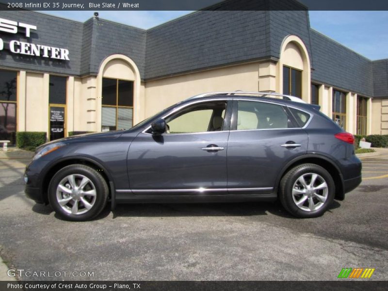 Blue Slate / Wheat 2008 Infiniti EX 35 Journey