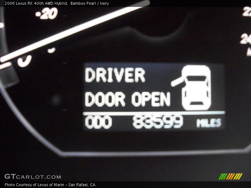 Bamboo Pearl / Ivory 2006 Lexus RX 400h AWD Hybrid