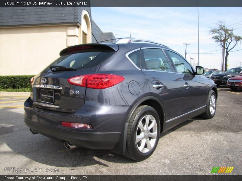 Blue Slate / Wheat 2008 Infiniti EX 35 Journey
