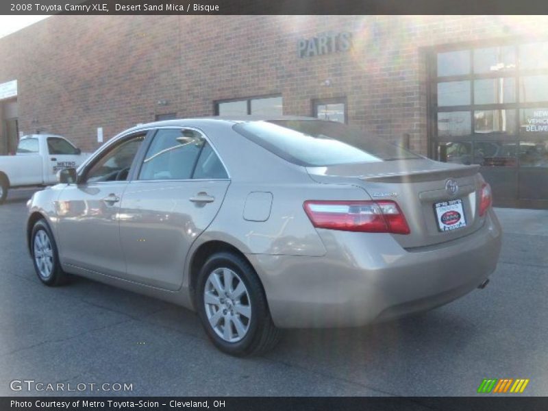 Desert Sand Mica / Bisque 2008 Toyota Camry XLE
