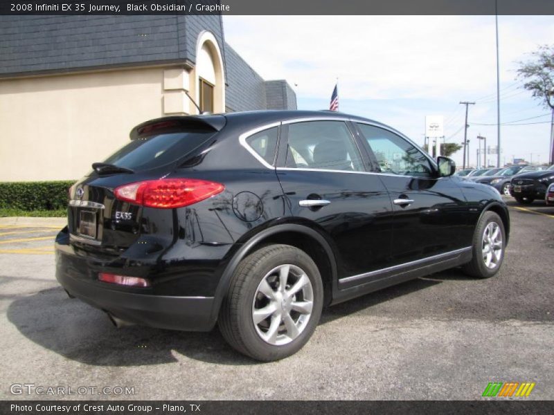 Black Obsidian / Graphite 2008 Infiniti EX 35 Journey