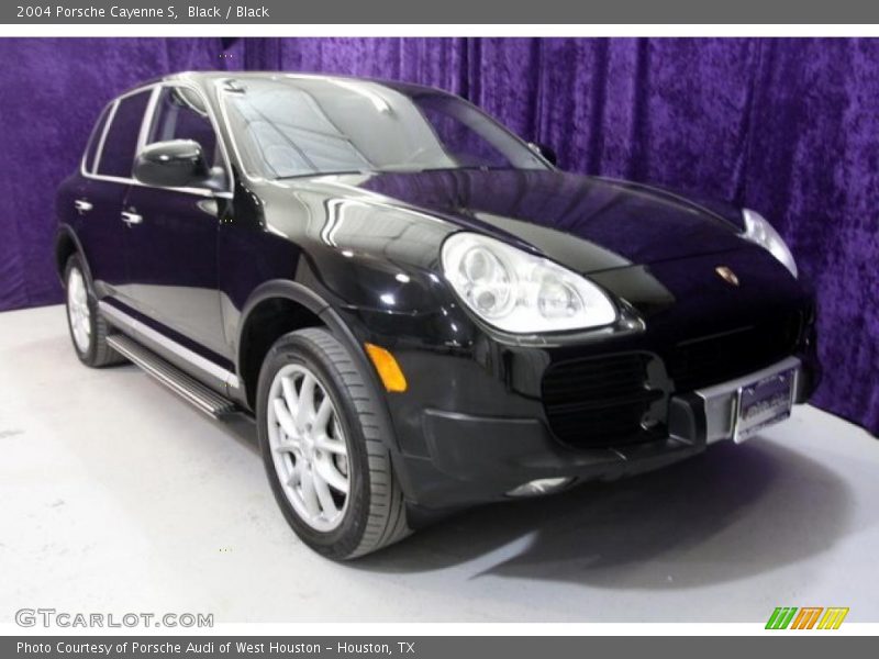 Black / Black 2004 Porsche Cayenne S