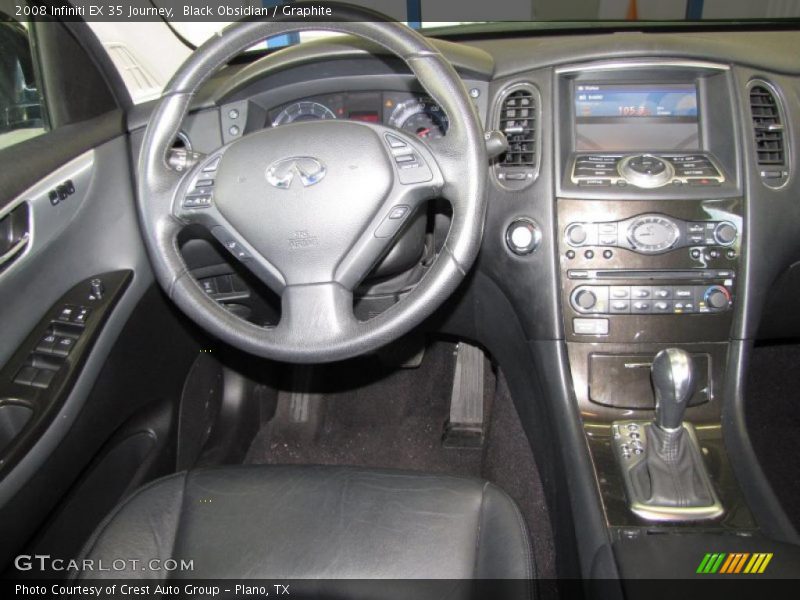 Black Obsidian / Graphite 2008 Infiniti EX 35 Journey