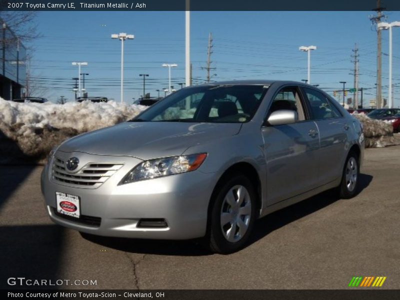 Titanium Metallic / Ash 2007 Toyota Camry LE