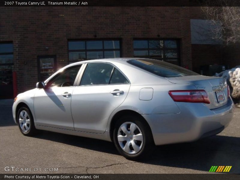 Titanium Metallic / Ash 2007 Toyota Camry LE