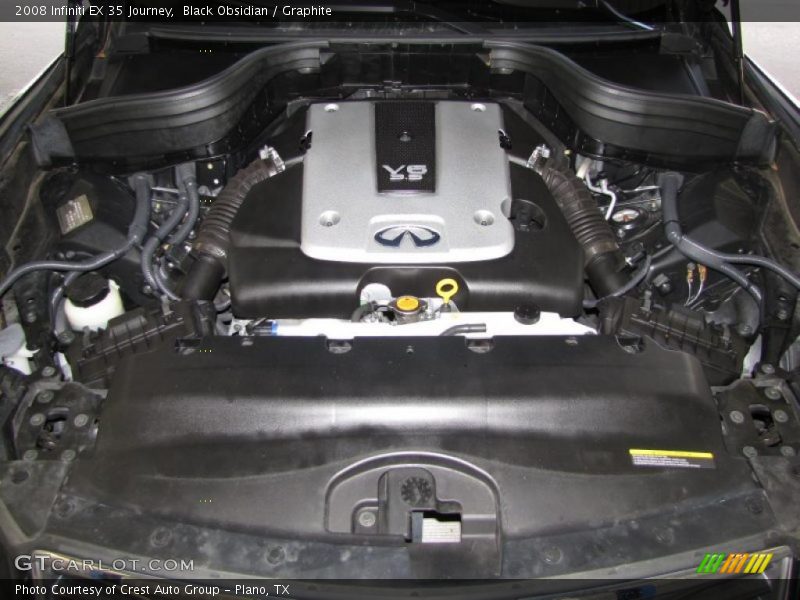 Black Obsidian / Graphite 2008 Infiniti EX 35 Journey