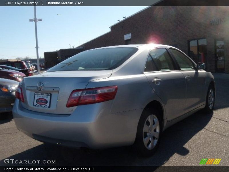 Titanium Metallic / Ash 2007 Toyota Camry LE