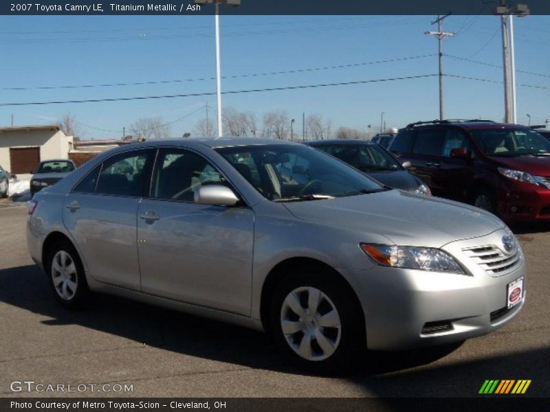 Titanium Metallic / Ash 2007 Toyota Camry LE