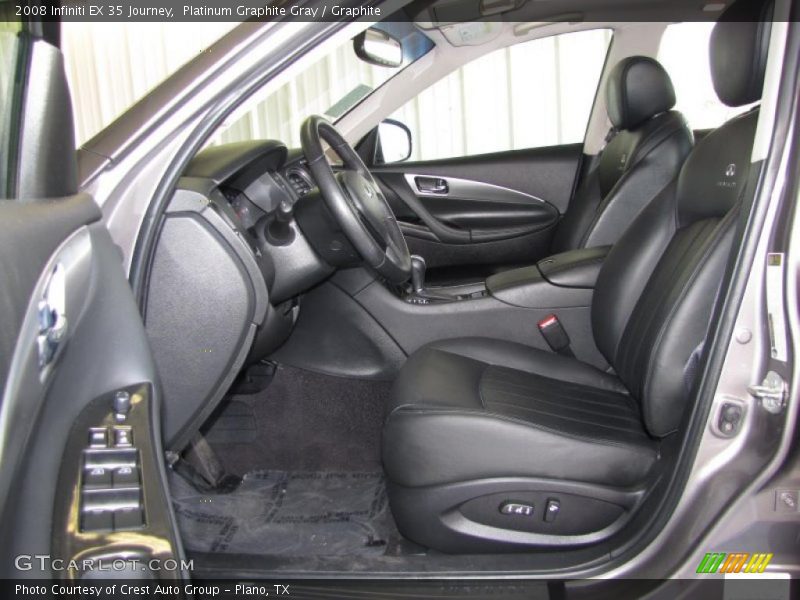 Platinum Graphite Gray / Graphite 2008 Infiniti EX 35 Journey