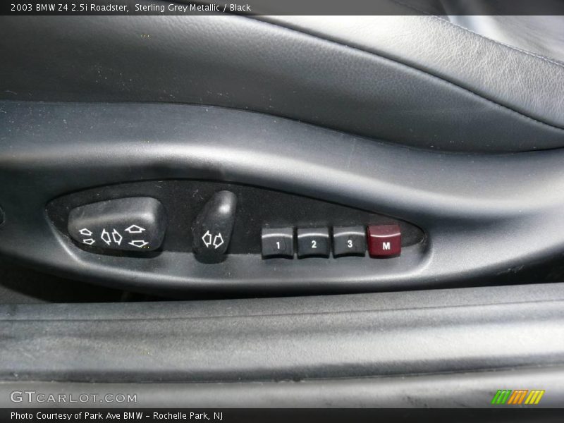 Sterling Grey Metallic / Black 2003 BMW Z4 2.5i Roadster
