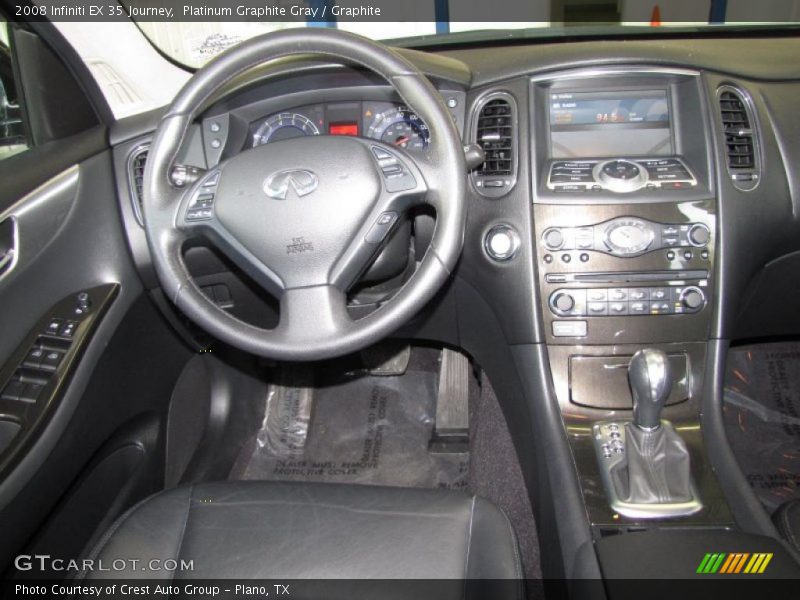 Platinum Graphite Gray / Graphite 2008 Infiniti EX 35 Journey