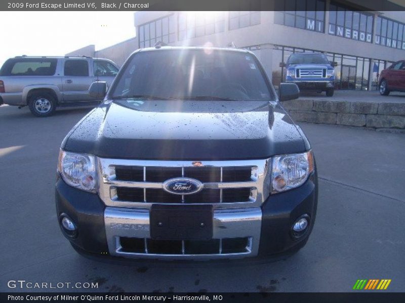 Black / Charcoal 2009 Ford Escape Limited V6