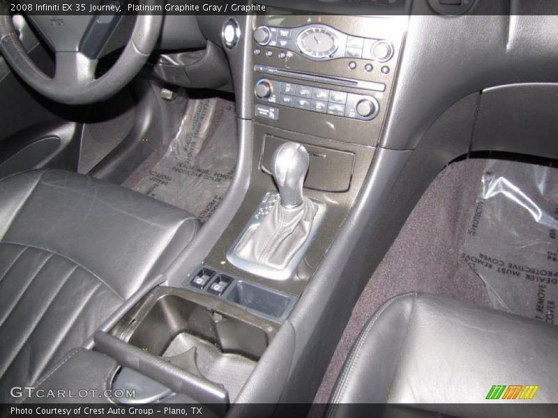 Platinum Graphite Gray / Graphite 2008 Infiniti EX 35 Journey