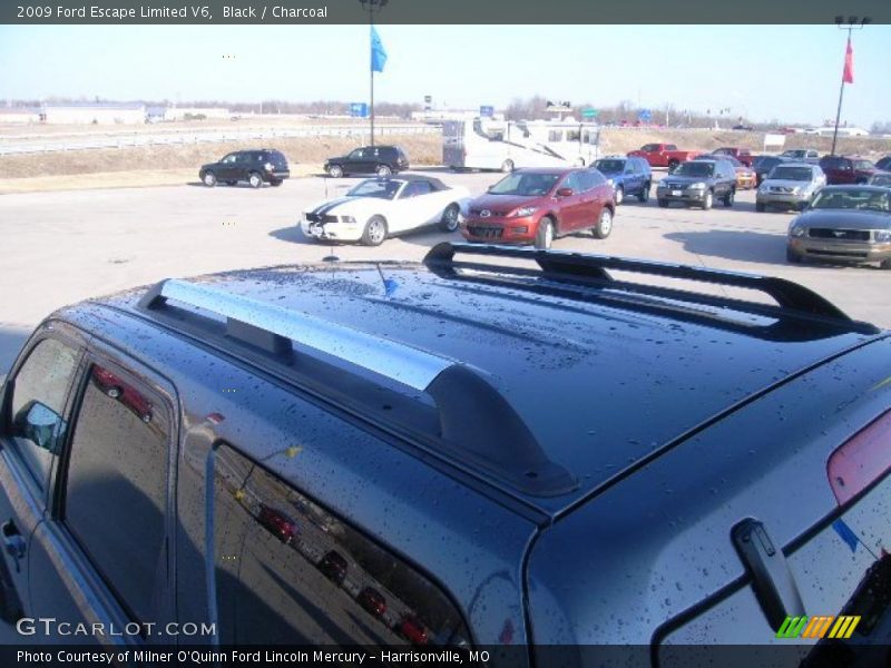 Black / Charcoal 2009 Ford Escape Limited V6