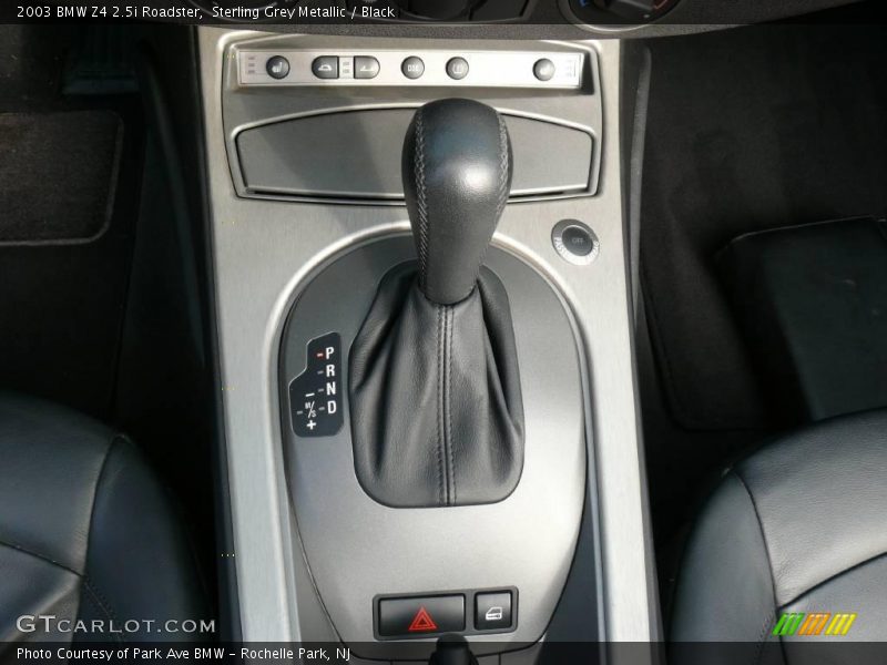 Sterling Grey Metallic / Black 2003 BMW Z4 2.5i Roadster