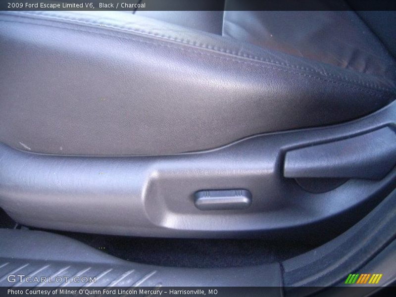 Black / Charcoal 2009 Ford Escape Limited V6