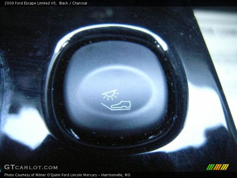 Black / Charcoal 2009 Ford Escape Limited V6