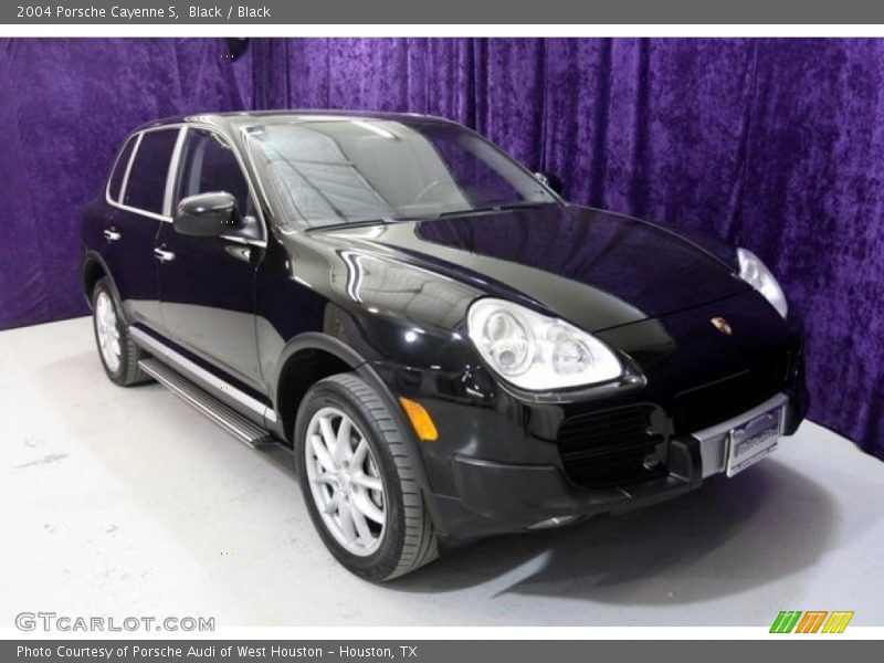 Black / Black 2004 Porsche Cayenne S